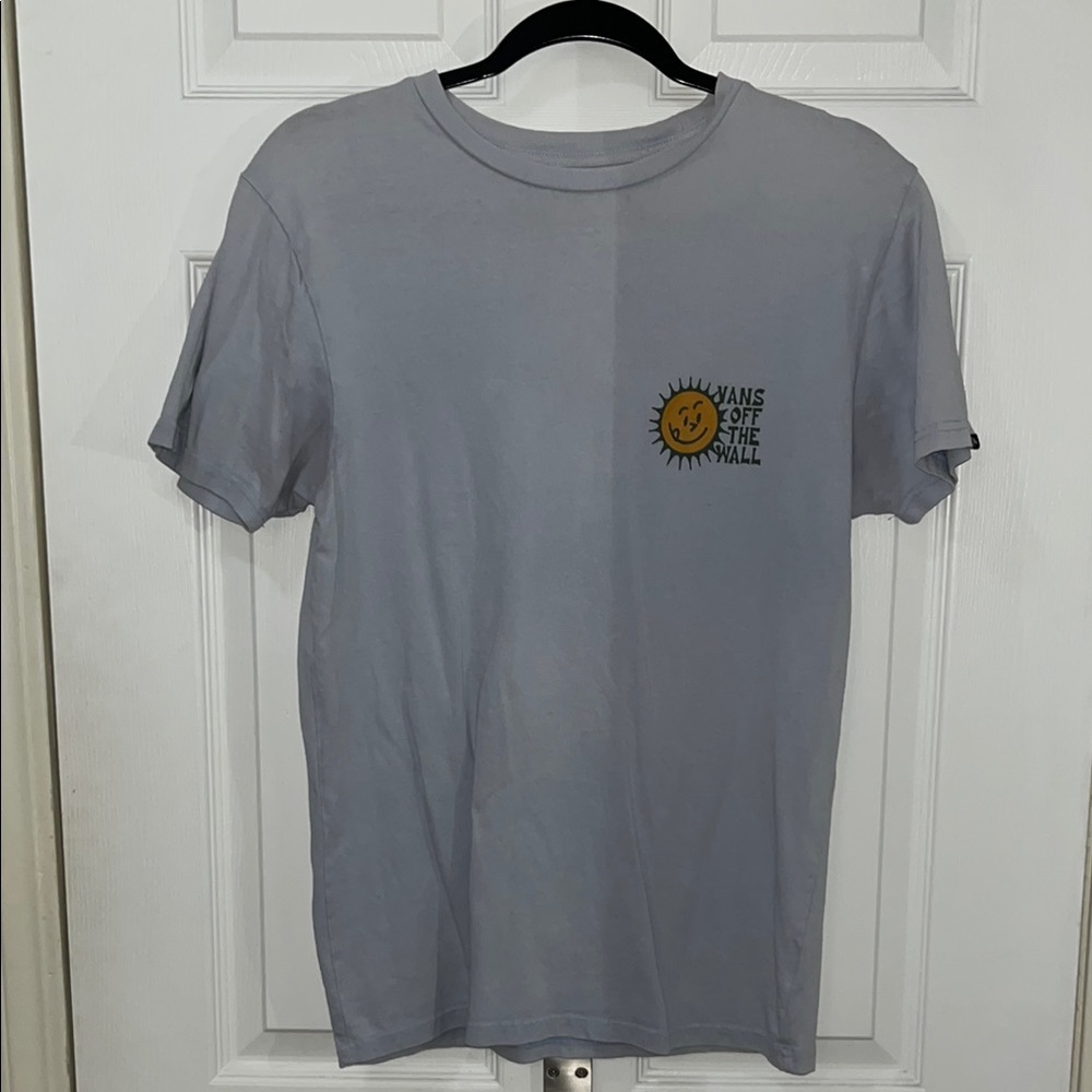 Vans - Light Blue Short Sleeve Tee Classic Crew Neck